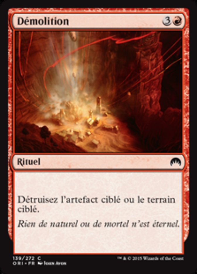 image Démolition
