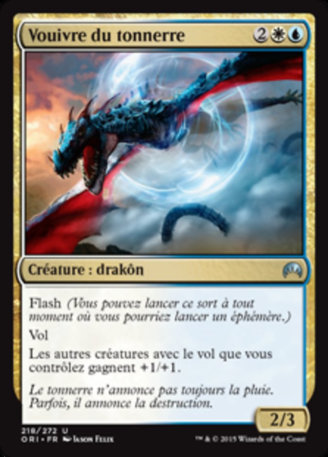 image Vouivre du tonnerre
