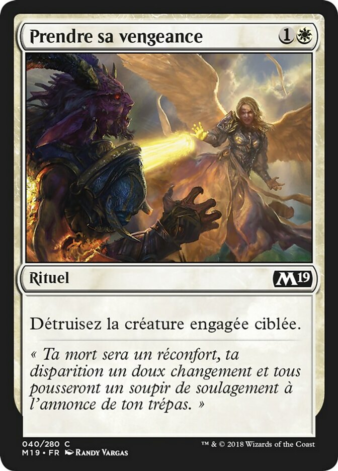 image Prendre sa vengeance