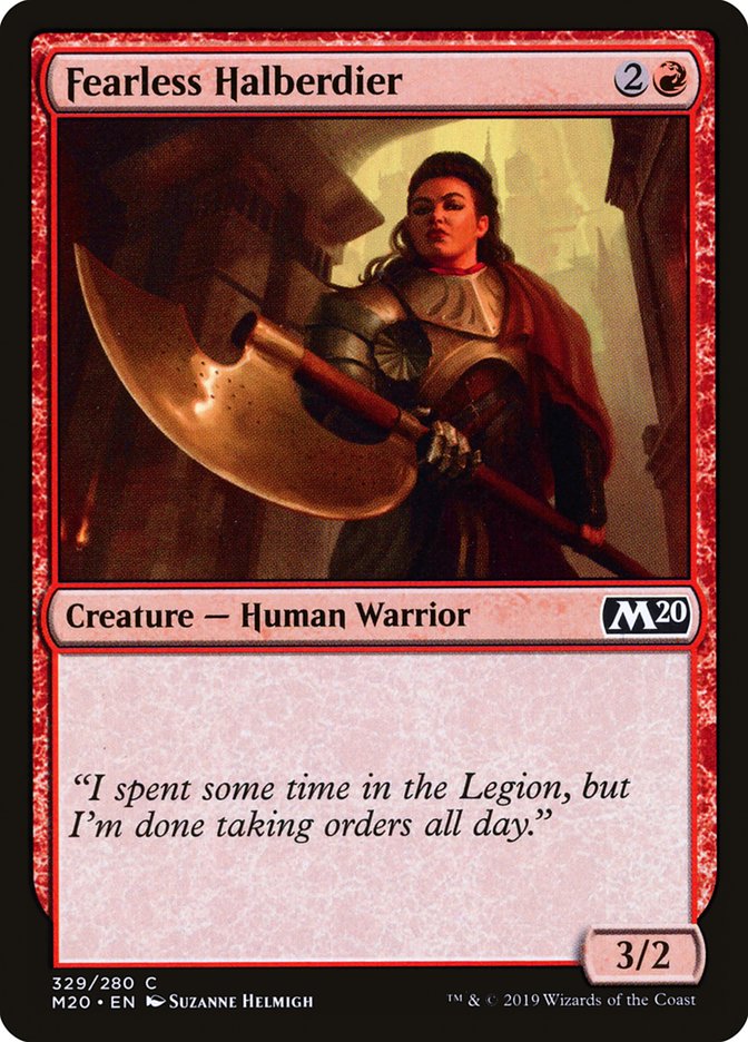 image Fearless Halberdier
