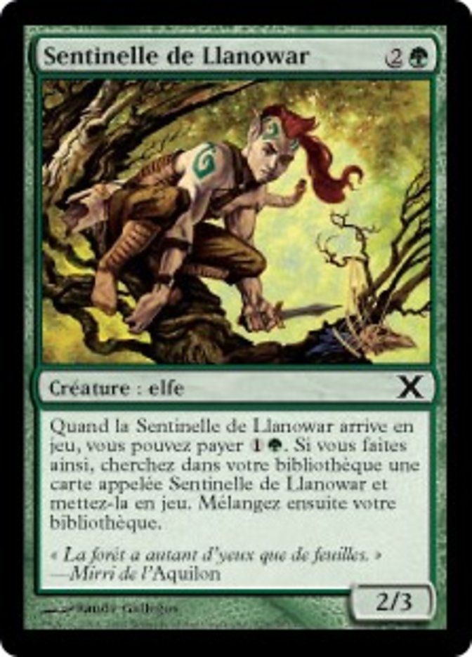 image Sentinelle de Llanowar