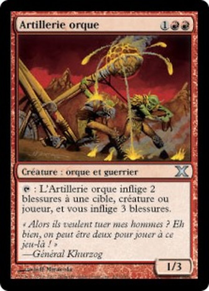 image Artillerie orque