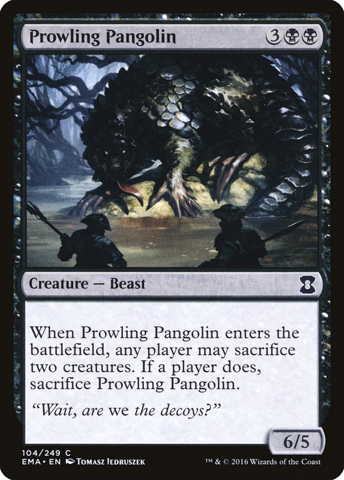image Prowling Pangolin
