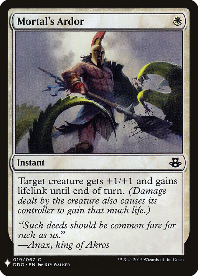image Mortal's Ardor