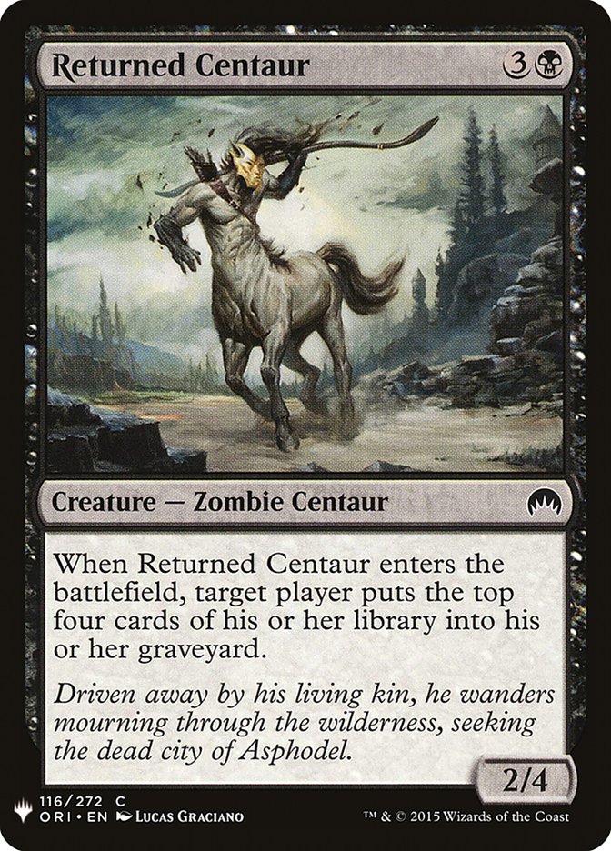 image Returned Centaur