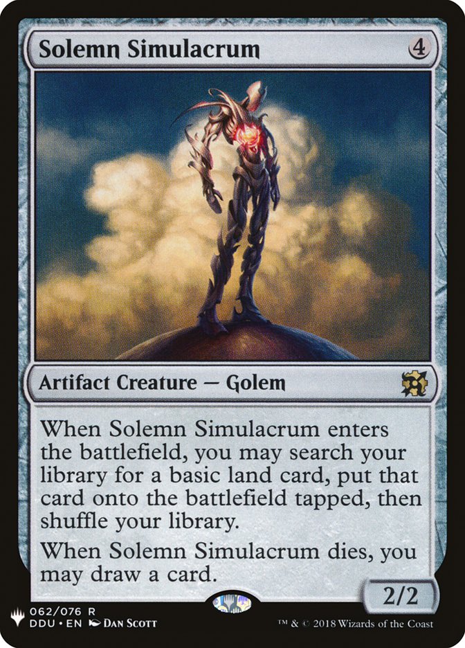 image Solemn Simulacrum