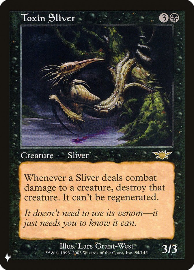 image Toxin Sliver
