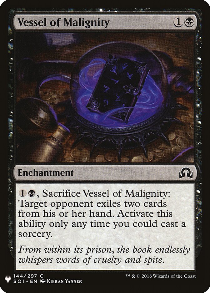 image Vessel of Malignity