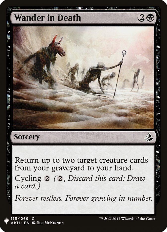 image Wander in Death