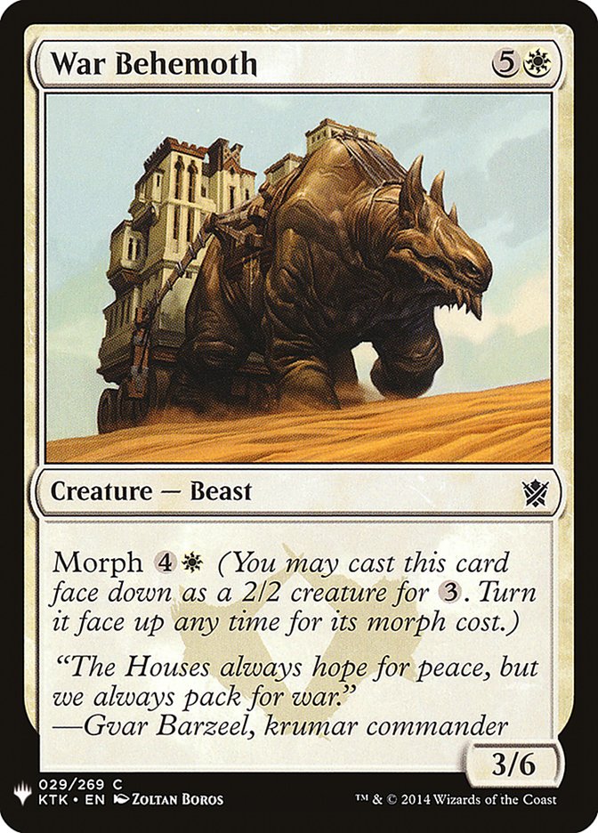 image War Behemoth