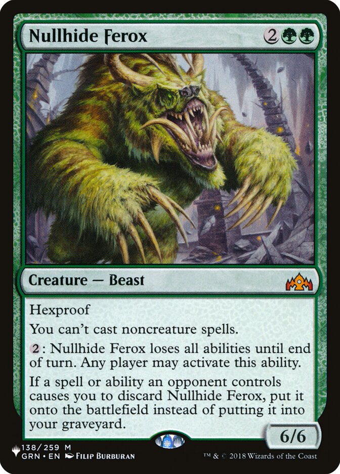 image Nullhide Ferox