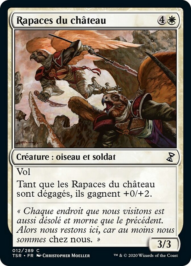 image Rapaces du château