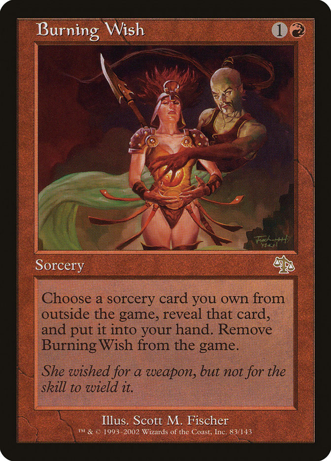image Burning Wish