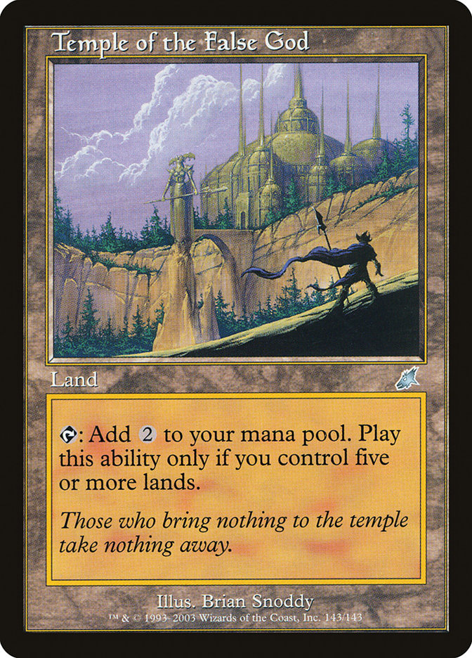 image Temple of the False God