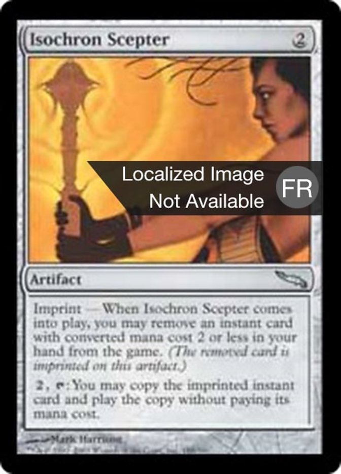 image Sceptre isochronique