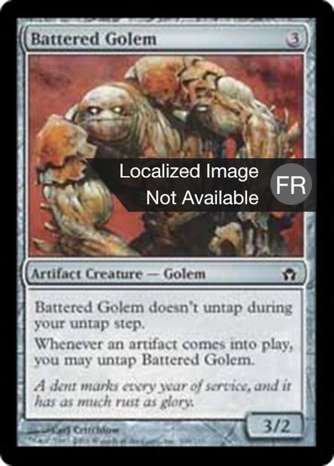 image Golem bosselé