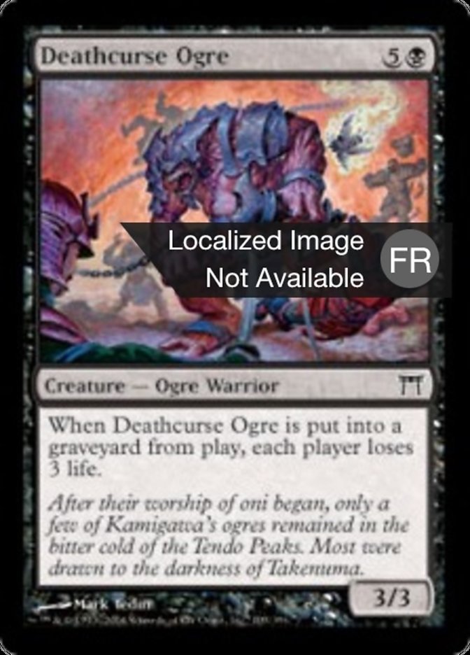 image Ogre malemort