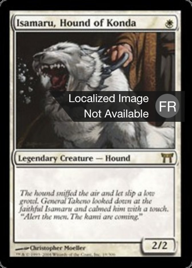 image Isamaru, chien de Konda