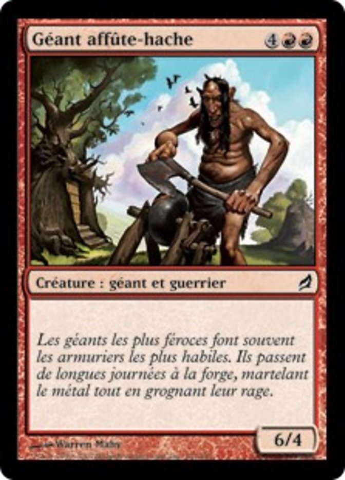 image Géant affûte-hache