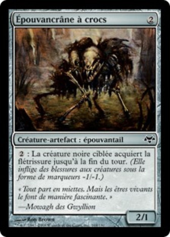 image Épouvancrâne à crocs