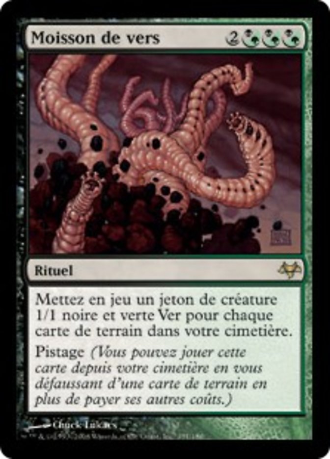 image Moisson de vers