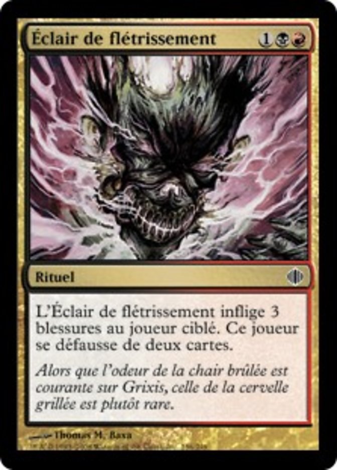 image Éclair de flétrissement