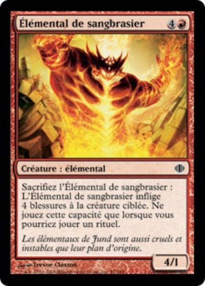 image Élémental de sangbrasier