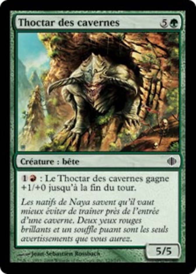 image Thoctar des cavernes