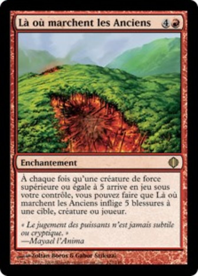 image Là où marchent les Anciens