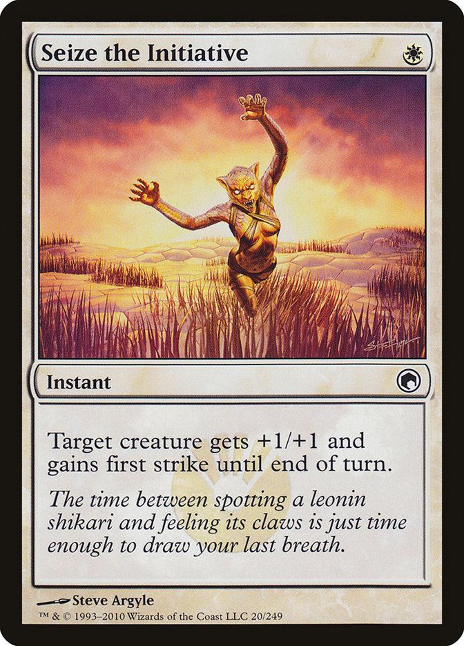 image Seize the Initiative