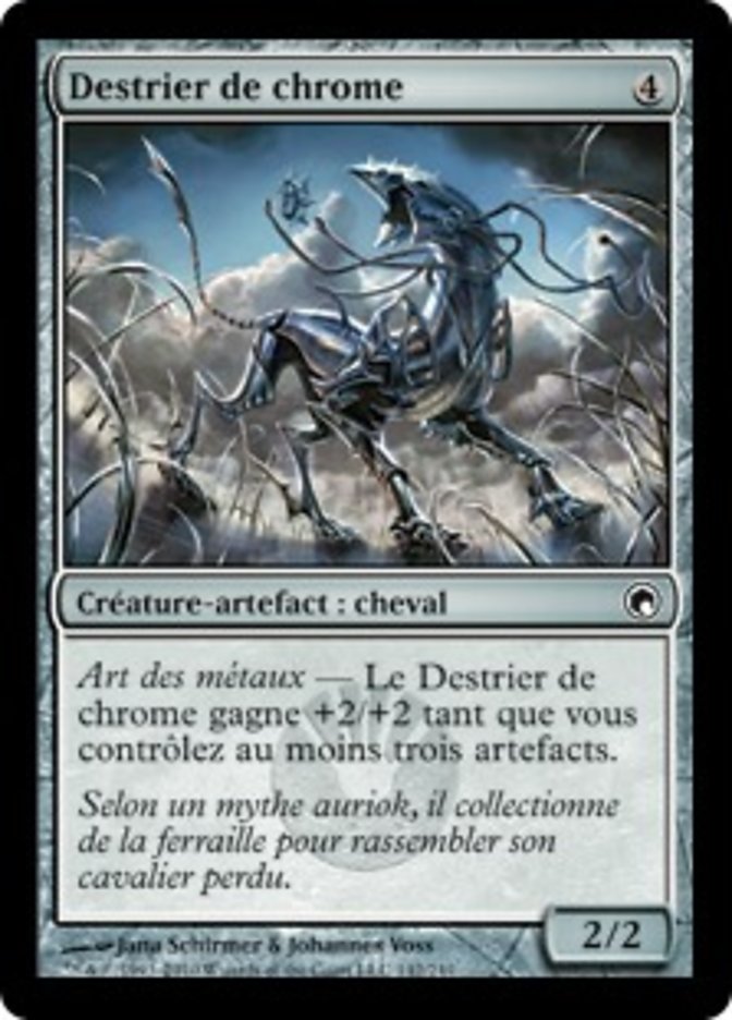 image Destrier de chrome