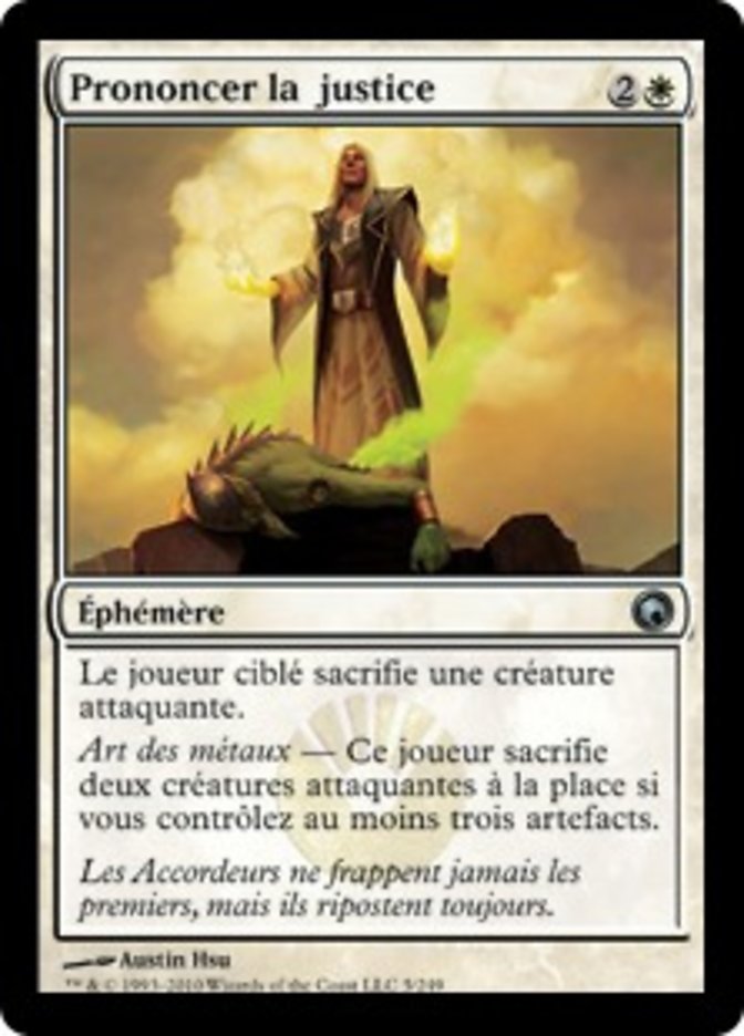 image Prononcer la justice