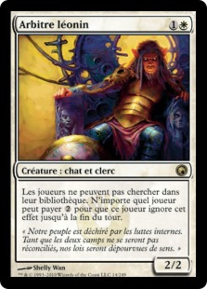 image Arbitre léonin