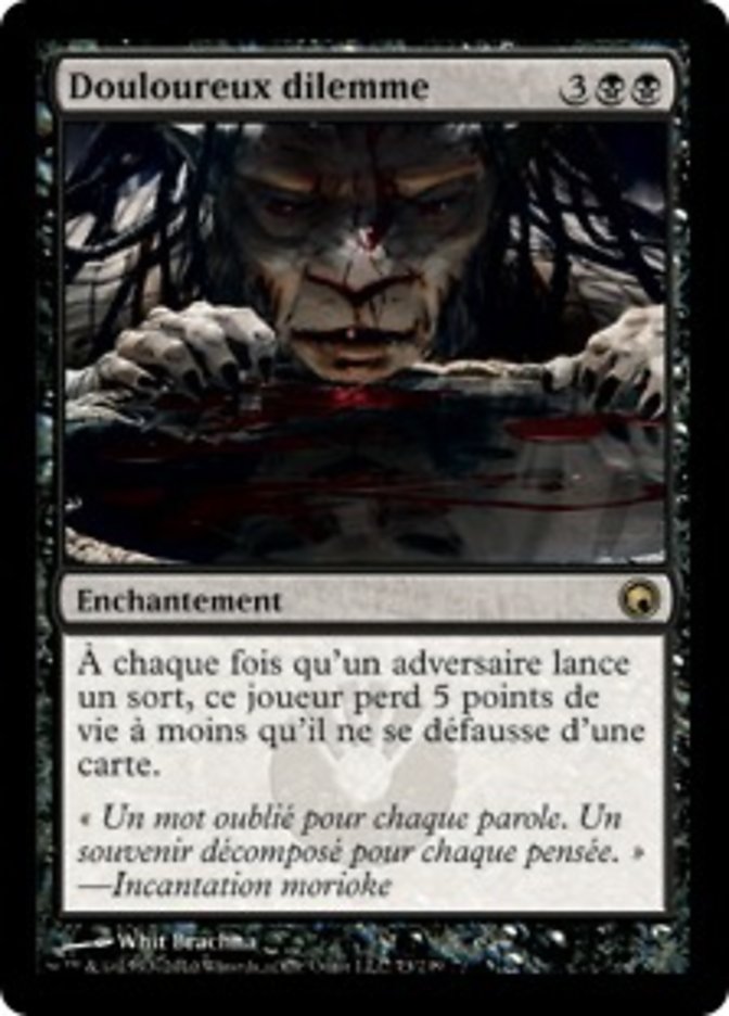 image Douloureux dilemme