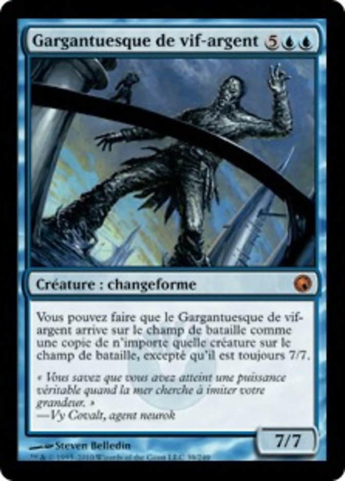 image Gargantuesque de vif-argent