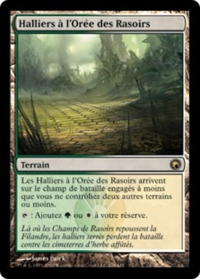 image Halliers à l'Orée des Rasoirs