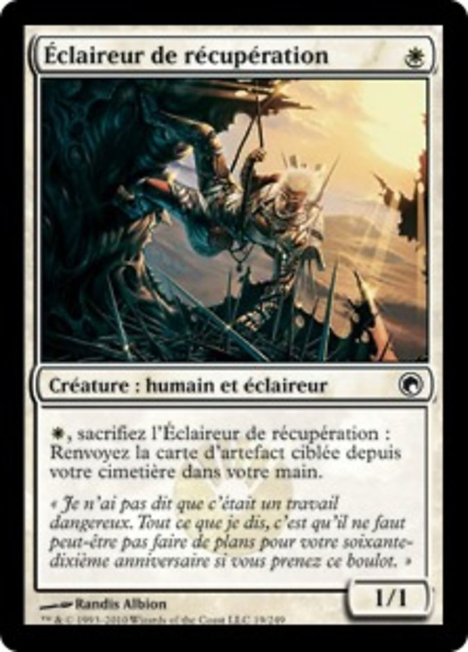 image Éclaireur de récupération