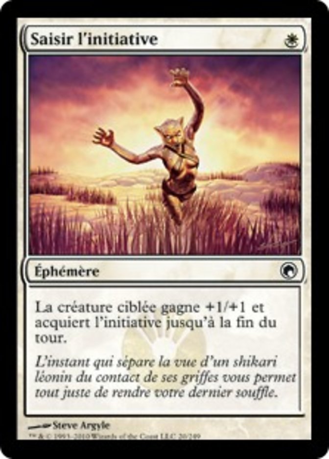 image Saisir l'initiative