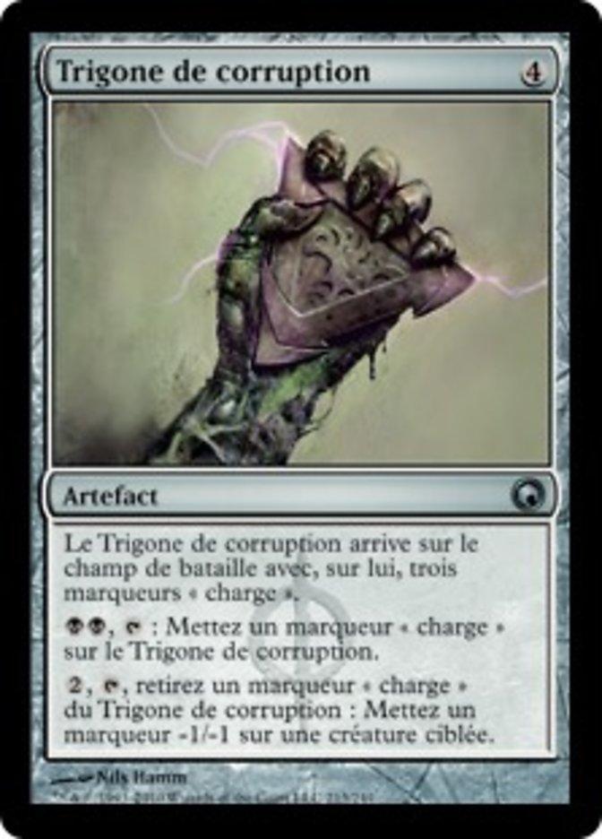 image Trigone de corruption