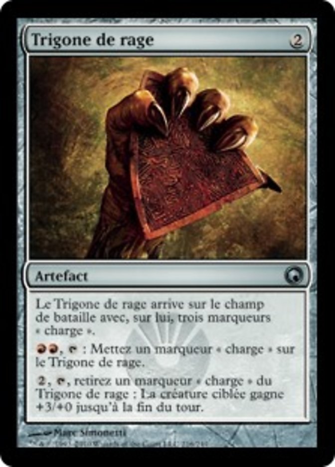 image Trigone de rage