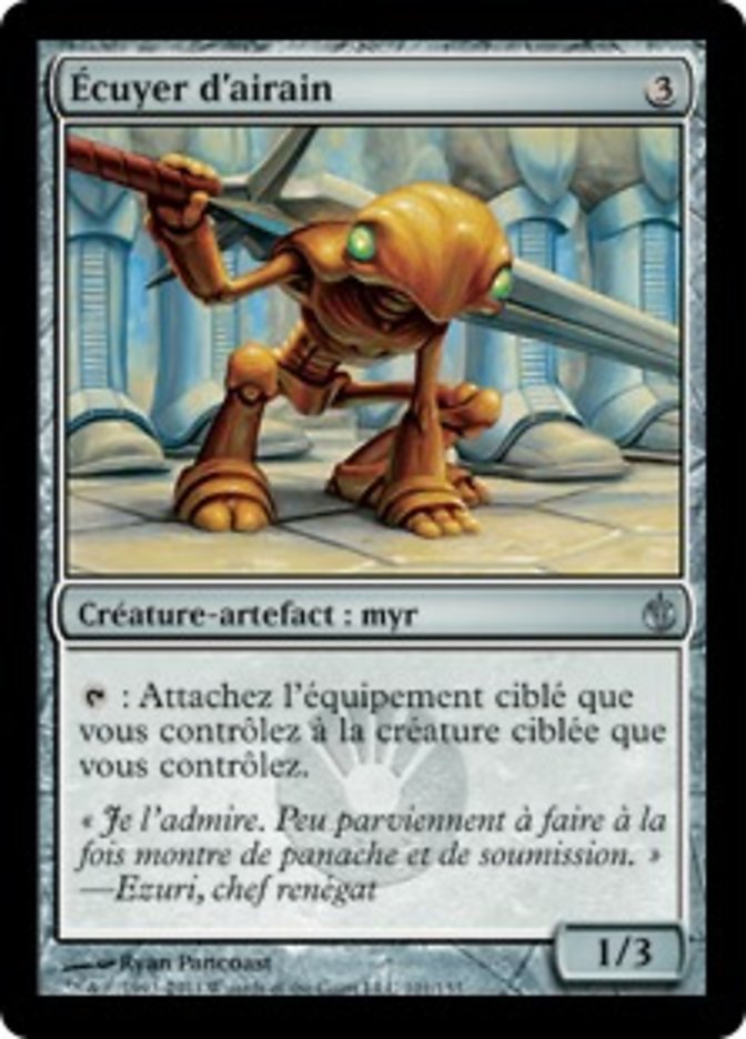 image Écuyer d'airain