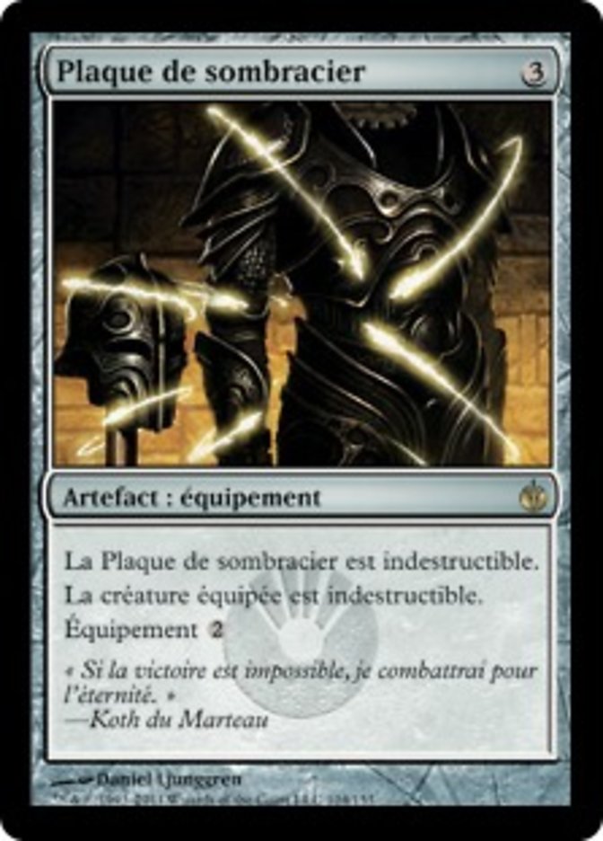 image Plaque de sombracier