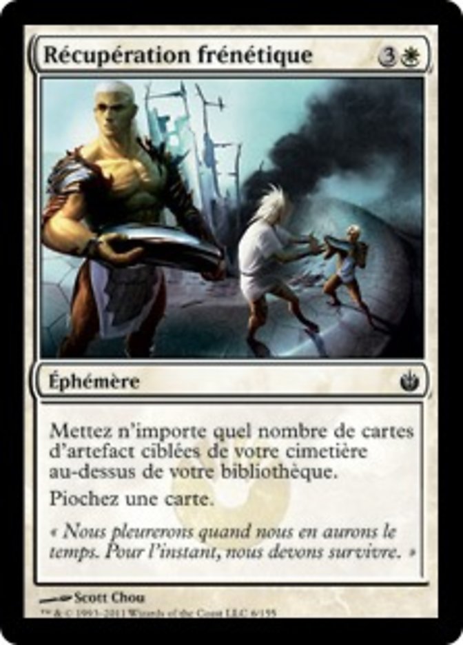 image Récupération frénétique