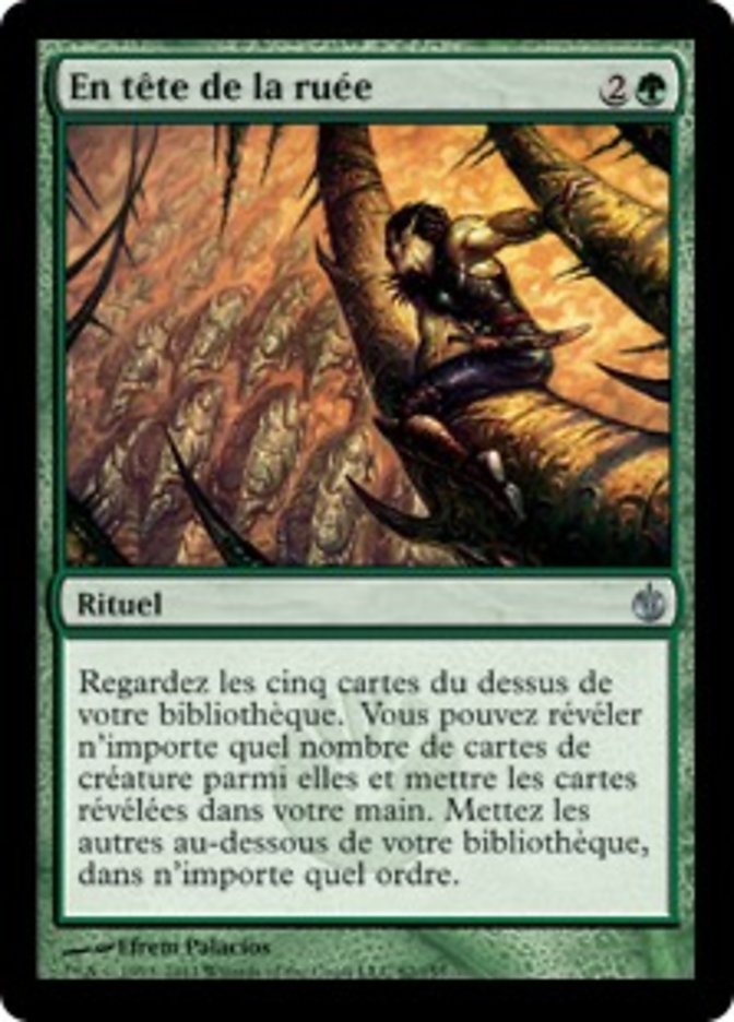 image En tête de la ruée
