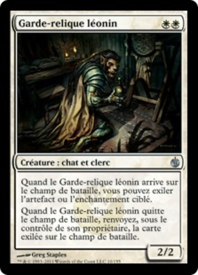 image Garde-relique léonin