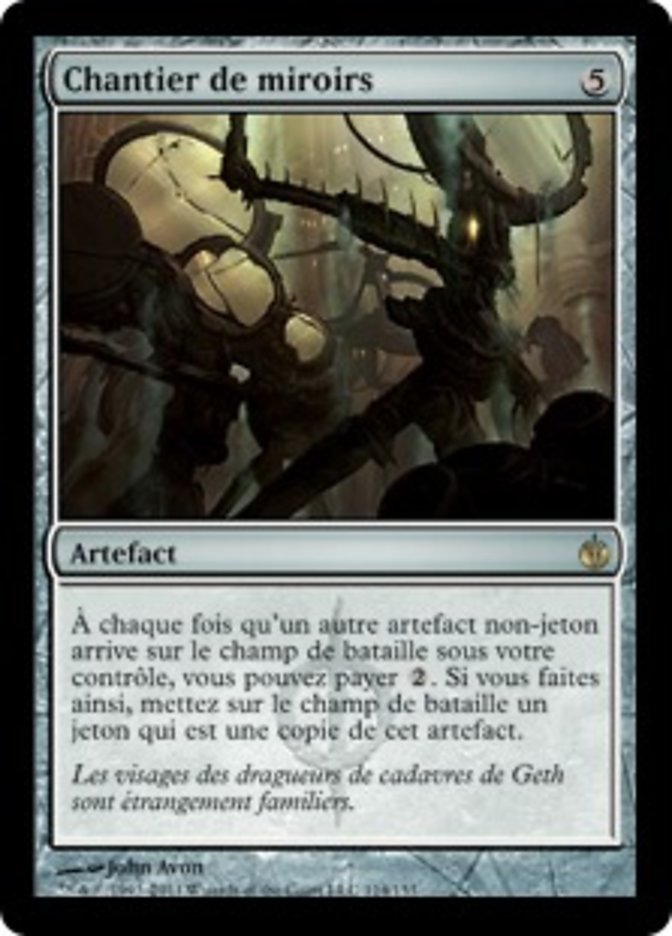 image Chantier de miroirs