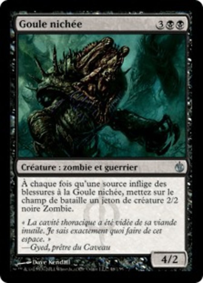 image Goule nichée
