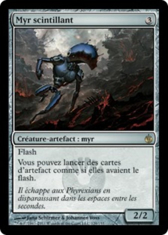 image Myr scintillant