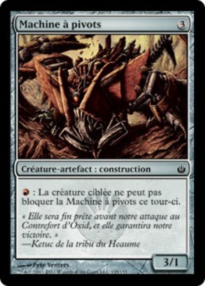 image Machine à pivots