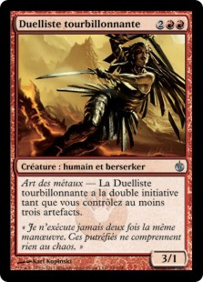 image Duelliste tourbillonnante